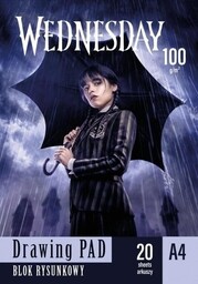 Blok rysunkowy A4/20K Wednesday (10szt) ASTRA
