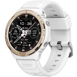 Smartwatch Maxcom Fw100 Titan Valkiria Biały Amoled Gorilla