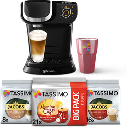 Ekspres kapsułkowy Bosch Tassimo My Way czarny 3x