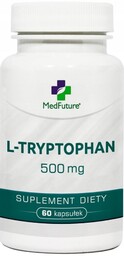 MedFuture L-tryptofan 500 mg, 60 kapsułek