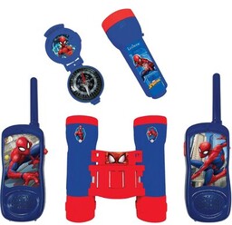 LEXIBOOK Zabawka krótkofalówka Spider-Man RPTW12SP + akcesoria