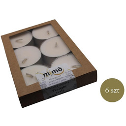 Tealight z wosku sojowego bezzapachowe 45g 6szt
