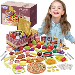 Woopie Kosz Piknikowy Owoce Warzywa Fast Food Zestaw