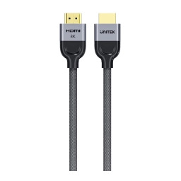Unitek C11093RGY01-8M 8m Srebrny Kabel HDMI
