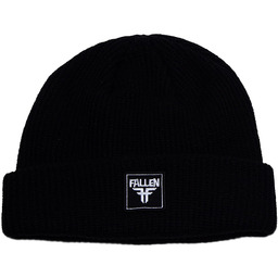 czapka zimowa FALLEN INSIGNIA PATCH BEANIE GREEN/WHITE