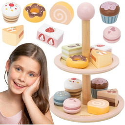 Viga Toys VIGA Drewniany Stojak na Ciasto