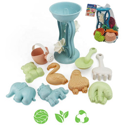 WOOPIE GREEN Zestaw do Piasku z Kołowrotkiem