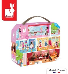 Puzzle w walizce Akademia tańca 100 elementów 6+