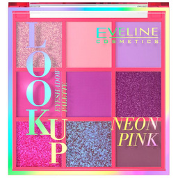 EVELINE_Look Up Neon Pink paleta 9 cieni
