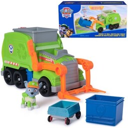 SPIN MASTER Pojazd Psi Patrol Śmieciarka + figurka