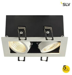 KADUX LED DL SET, prostokątna, mat. biała, 2x