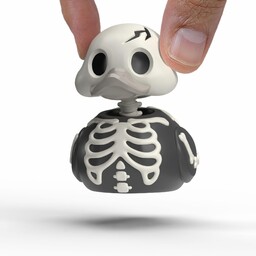 TUBBZ Mini: Halloween - szkielet cosplay gumowa kaczka
