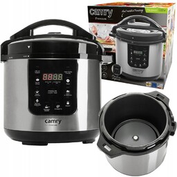 Szybkowar Elektryczny Multiwar Garnek 6l Regulacja Temp 8xprogram