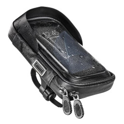 Hama 201969 Zapinany Wodoodporny Czarny Uchwyt rowerowy