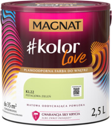 Farba #Kolor Love KL22 pistacjowa zieleń 2,5 l