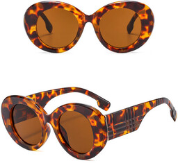 Stylion Okulary przeciwsłoneczne z filtrem UV400 STL32A panterka/brąz