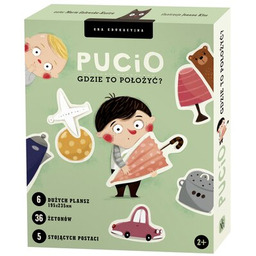 NASZA KSIĘGARNIA Gra edukacyjna Pucio Gdzie to położyć?