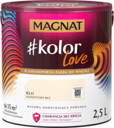 Farba #Kolor Love KL11 biszkoptowy beż 2,5 l