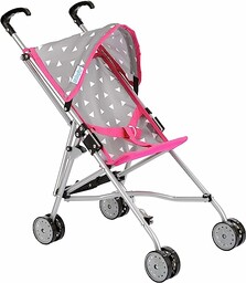 Kinderplay wózek dla lalek, wózek spacerówka  lekka