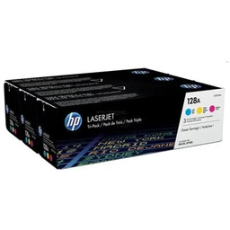 Tonery Oryginalne HP 128A (CF371AM) (trójpak)