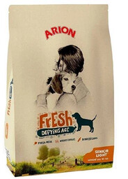 Arion Fresh Senior&Light 12kg-Pełnoporcjowa karma sucha dla starszych