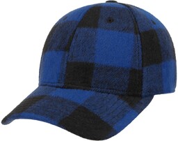 Czapka Lumbercheck by bugatti, czarno-niebieski, One Size
