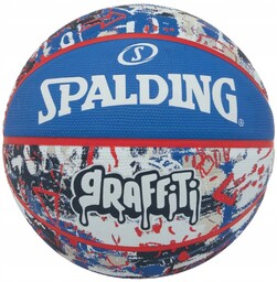 Piłka Spalding Graffitti Niebieski; 7