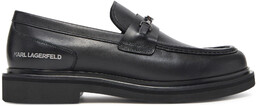 Mokasyny KARL LAGERFELD Kingston KL12215 Czarny