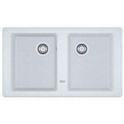 FRANKE Zlewozmywak dwukomorowy Basis BFG 620-34-34 114.0676.270 Biały