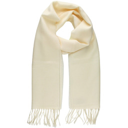 Szalik Męski V. Fraas - Kolor Śmietankowy (Kość