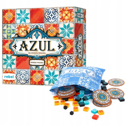 Gra PLanszowa Rebel Azul Mini logiczna gra planszowa