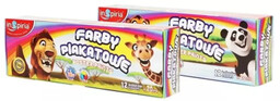 Farby plakatowe 6 kolorów 20ml - InSpiria