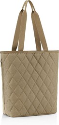 reisenthel Classic Shopper M Rhombus Olive, oliwkowy, Talla