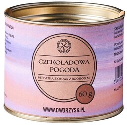 Herbatka ziołowa z rooibosem Dworzysk Czekoladowa Pogoda 60g