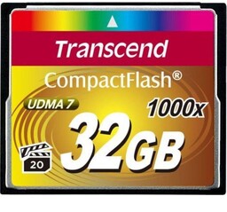 Karta pamięci TRANSCEND CF, 32 GB, 1000x