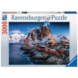 Puzzle 3000 elementów. Hamnoy. Lofoty Ravensburger