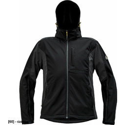 DAYBORO softshell - męska kurtka softshellowa, odpinany kaptur,