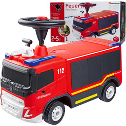 BIG Jeździk VOLVO Wóz Strażacki z Armatką Wodną