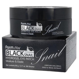 Farmstay Black Snail Hydrogel Eye Patch 60 szt