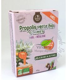 Produkty pszczele - Żelki zielony propolis z miodem