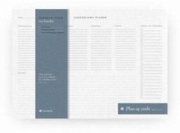 Tygodniowy planer A3