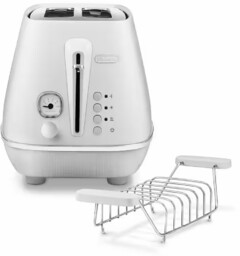 Toster ICONA CAPITALS srebrny 900 W 18,5x32x20,5 cm