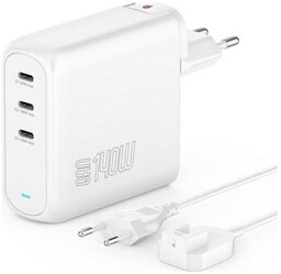 4smarts GaN Flex Pro 140W 3xUSB-C biały 544140