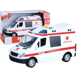 Ambulans Karetka Ratunkowa 1:16 Z Efektami Świetlnymi