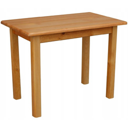 Stół Kuchenny 100x60 Drewniany Solidny Sosna Olcha