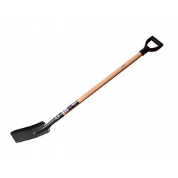 Szpadel Drenarski Sadownik Kanałowy Łopata do sadzonek Drewniany