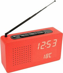 Fisura  Radio Budzik, przenośne radio biurkowe. Cyfrowy
