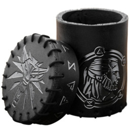 Kubek na kości Wiedźmin- Geralt (skórzany)