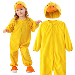 Strój Kurczaka kaczuszki kaczątko 122/128 pisklę Wiosna Wielkanoc