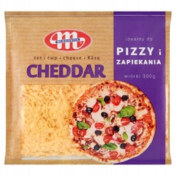 Ser Cheddar w plastrach 300 g